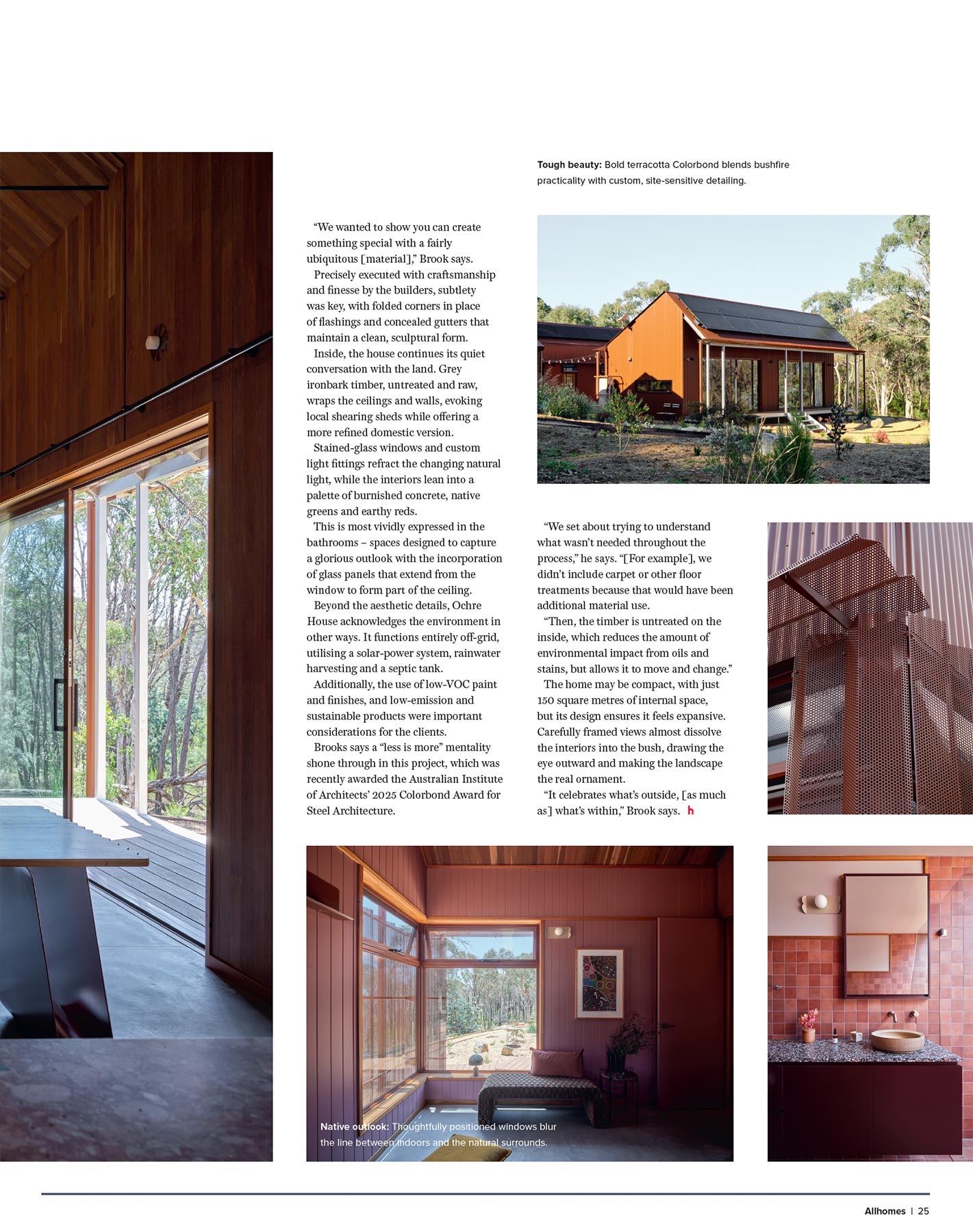 Allhomes architecture editorial OchreHouse
