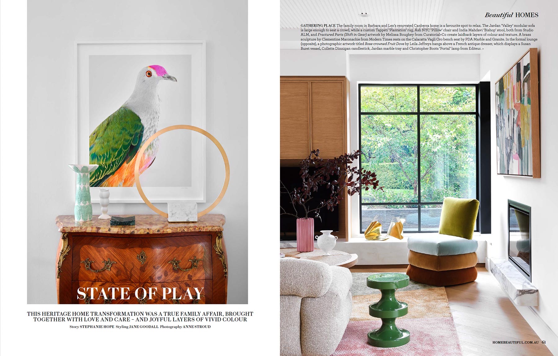 Home Beautiful editorial photography